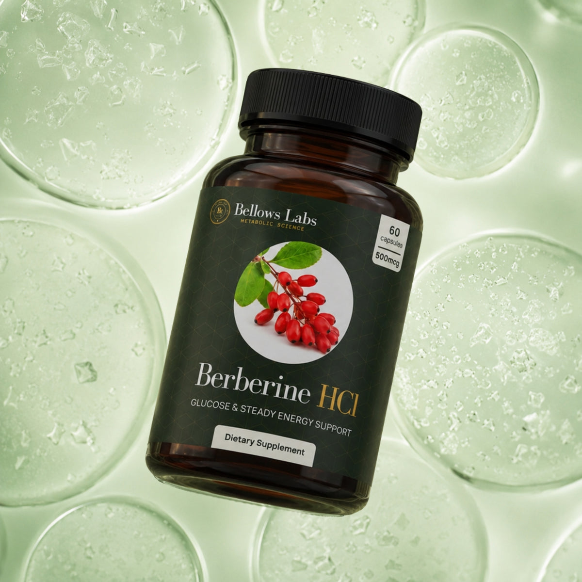 How Bellows Labs Berberine HCl compares to a typical berberine capsule.